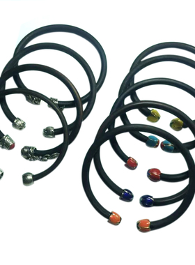 野生西藏无节天然饰品鸡血藤手镯