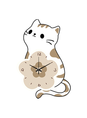 客厅小猫咪装饰画2024新款