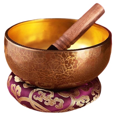 紫金钵颂钵手工钵瑜珈铜祝福