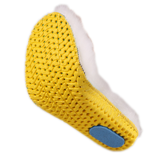 新款增高运动保暖羊毛鞋垫加厚加绒透气吸汗秋冬男女士保暖鞋垫