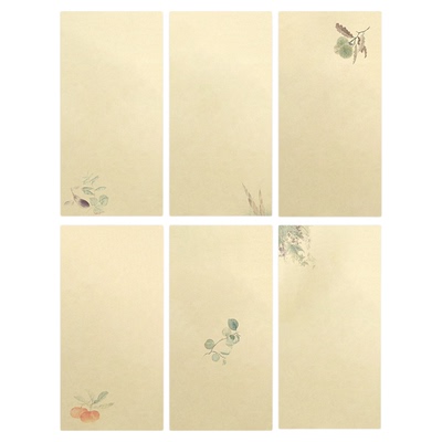 景阳阁写生册页笺微喷书法作品纸