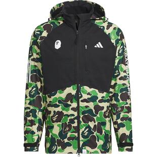 Adidas/阿迪达斯JKT G BAPE联名男女抗风夹克外套IQ3679