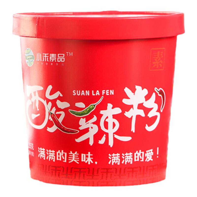 小禾素品素食重庆小面酸辣粉红薯速食免煮方便面纯素寺院佛家椒麻