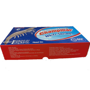 南美虾皇厄瓜多尔王牌大虾南美白虾老船长盐冻304050鲜活速冻海虾