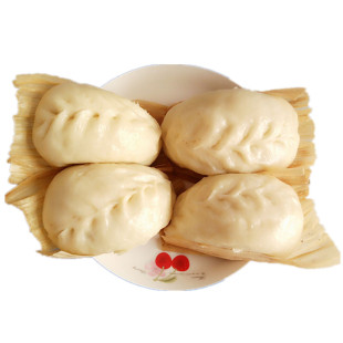 山东龙口黄县传统全手工芸豆/白菜/芹菜大葱排骨大包3斤真空包邮