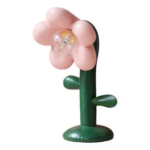 ins创意花朵台灯卧室床头柜摆件氛围灯装饰品送闺蜜生日礼物少女