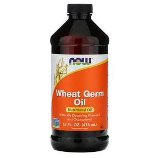 美国Now Foods Wheat Germ Oil小麦胚芽油 天然维生素E 473ml