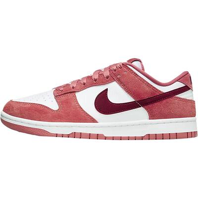 Nike/耐克官方正品Dunk Low VDAY女子麂皮休闲复古板鞋FQ7056-100