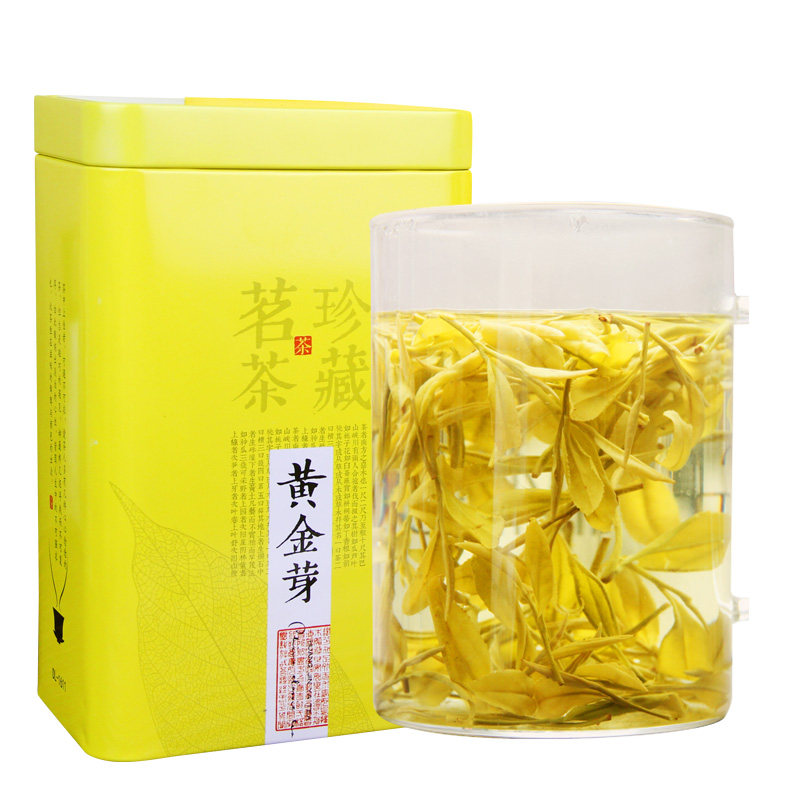 明前黄金芽一芽二叶2026年新茶安吉特产珍稀黄金叶白茶绿茶叶250g