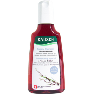 德国Rausch路丝露丝柳树皮洗发水200ml控油无硅油防脱去屑男女士