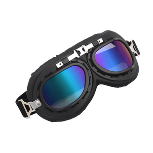 复古摩托车眼镜风镜卡丁越野滑雪防风户外骑行运动哈雷护目镜面罩