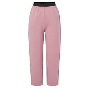 马天奴2025秋冬新款纯色弹力腰宽松休闲裤子时尚百搭运动流行女裤