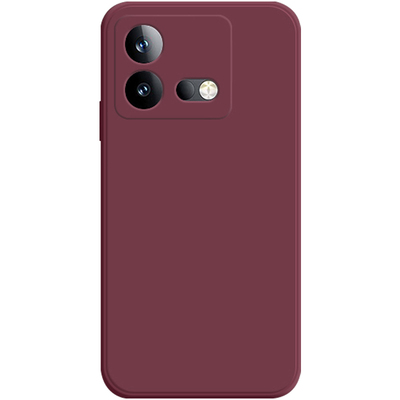 适用于iqooneo8硅胶壳简约送挂绳