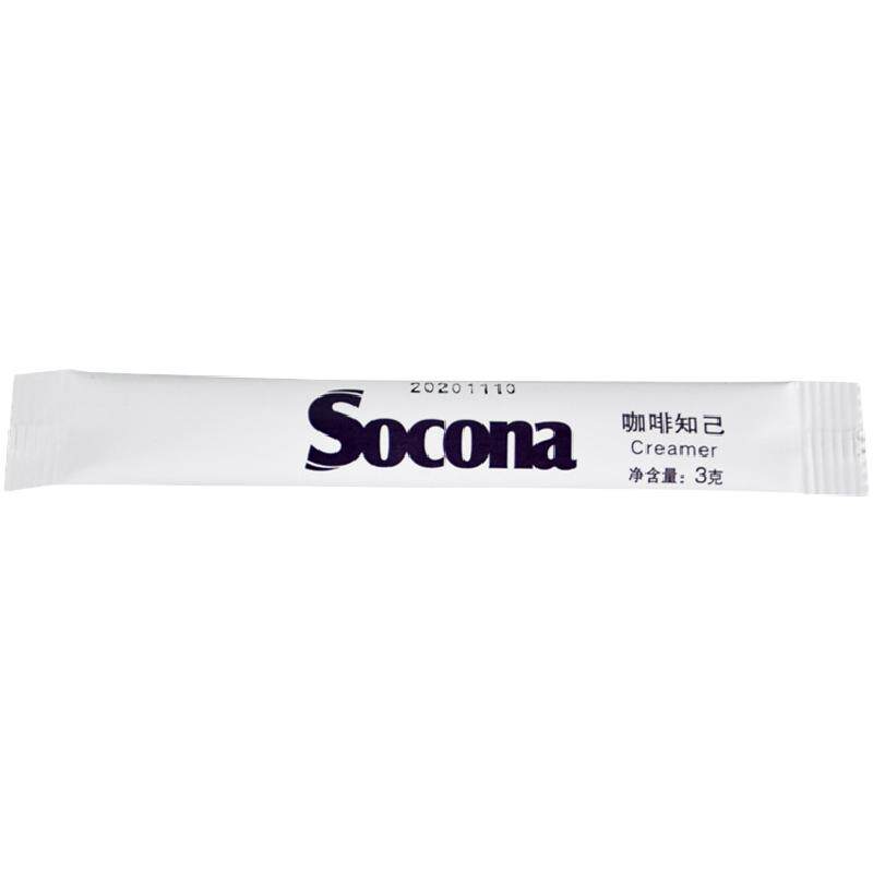 Socona索可纳植脂末3g*100条奶精粉咖啡奶茶红茶专用独立小包装