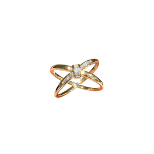 LYNNROMAN金色丝巾扣女士高级感蝴蝶结风衣腰带打结高端固定扣环