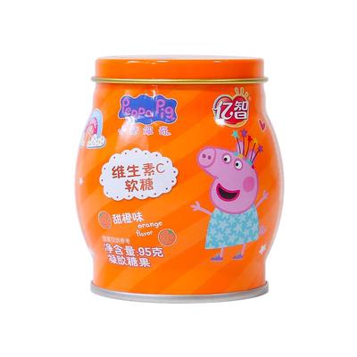 小猪佩奇儿童益生菌蓝莓果汁软糖