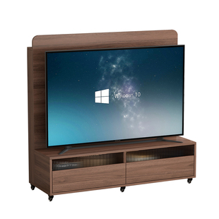 可移动电视柜现代简约家用小户型客厅卧室双面储物电视机柜7D101