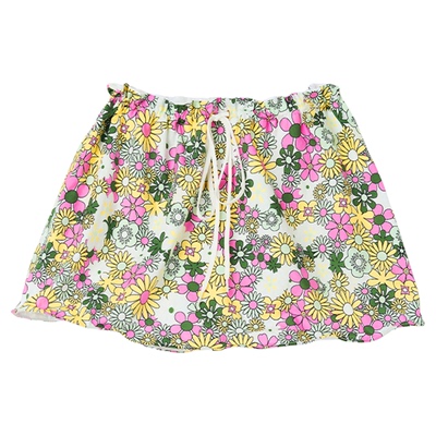 DUIDAO对倒26SS花朵印花短裙