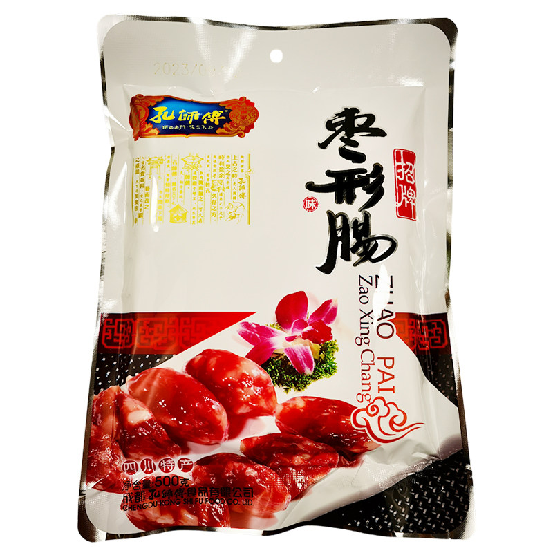 孔师傅枣形肠广味甜味腊肠
