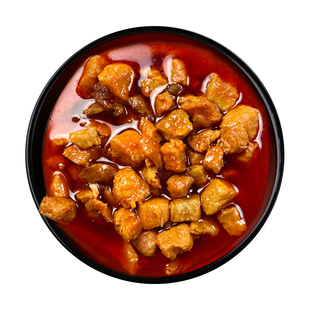 陕西令氏家外家特制土猪肉臊子肉夹馍拌面肉宝鸡特产750g加热即食