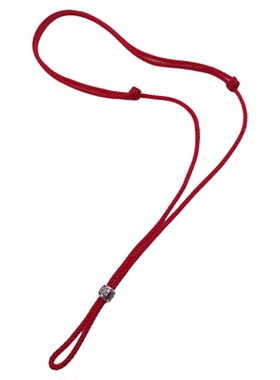 绳子可调节免绑玉坠挂件项链绳