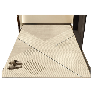 地垫入户门垫子进门玄关地毯客厅门外防滑脚垫家用轻奢高级可裁剪