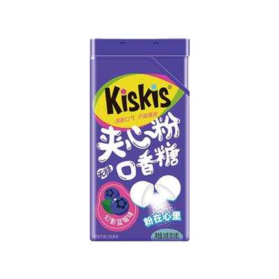 酷滋幻影蓝莓34g情话口香糖