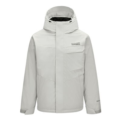 Skechers斯凯奇男士秋冬季防泼水保暖短款羽绒外套 P425M046/00MV