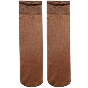 3双装油亮亮丝爽滑包芯丝白丝袜脚尖透明超薄性感透明短筒短袜女