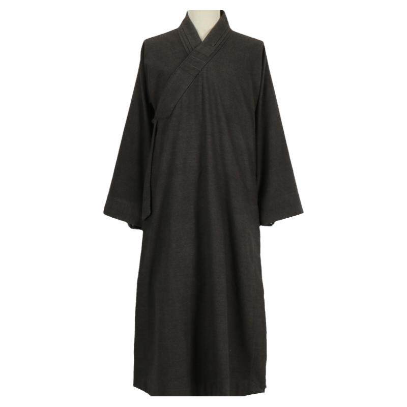 秋冬季僧服大褂男加厚呢比丘棉衣