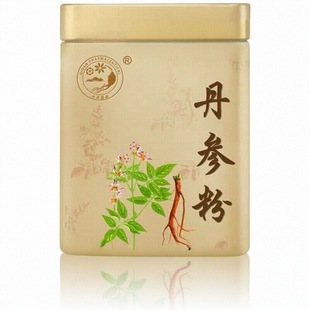 药房现发】云南七丹牌丹参粉金罐3克*40袋超细粉120g官方正品莒县