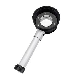 湘奕正品USB充电高倍60倍鉴定烟酒喷码放大镜紫光LED灯手持便携式光学玻璃高清文玩钱币邮票银元鉴赏微镜1000