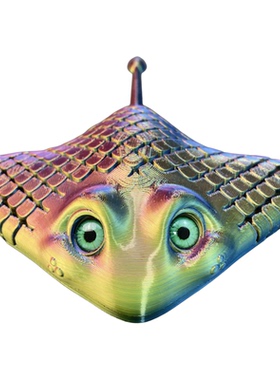 3D打印魔鬼鱼模型仿真摆件