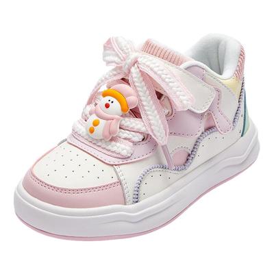 巴拉巴拉童鞋儿童板鞋女童鞋子透气秋冬男童加绒休闲鞋防滑潮舒适