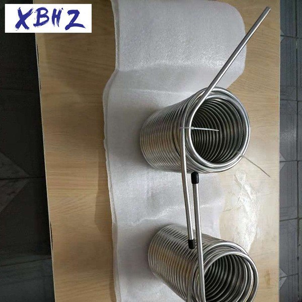 供应变频压缩机冷水机不锈钢盘管 冷却管蒸发器热交换弯管