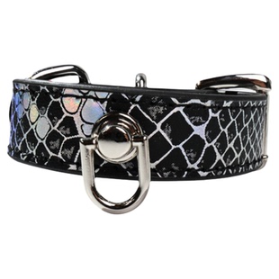 Puppy space小狗空间蛇皮纹镭射手环puppy情侣实践道具SP可调节