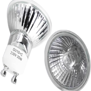 灯泡香薰融蜡灯融烛灯GU10卤素灯珠35W25W220卤钨蜡烛加热50W