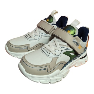 卡丁实体专柜商场同款男童31-37码冬季皮面加绒保暖魔术贴运动鞋