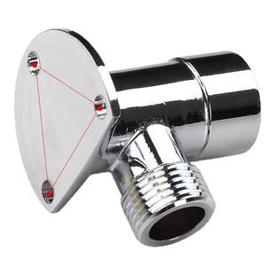 全铜淋浴花洒龙头墙座配件暗装改明装转接头混水阀固定底座转换器