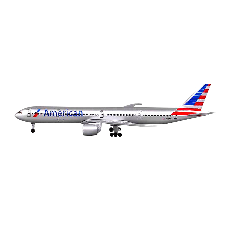 仿真飞机波音777客机模型东方南方航空380原型机C919男孩玩具摆件