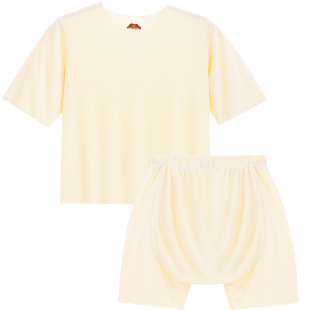 [天竹®]Aengbay婴儿睡衣夏季薄款短袖套装新生儿家居服宝宝衣服