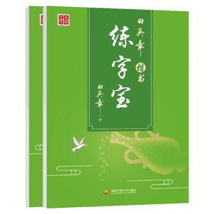 田英章楷书字帖基础入门训练笔画偏旁间架结构7000常用字大学生成人男女钢笔练字帖临摹正楷硬笔书法练字本速成神器 控笔训练字帖