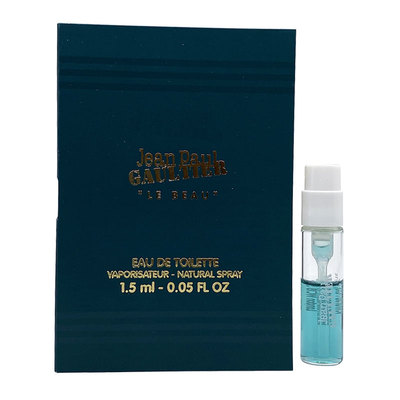 新Jean Paul Gaultier高缇耶Le Beau蓝色裸女男士淡香水小样1.5ML
