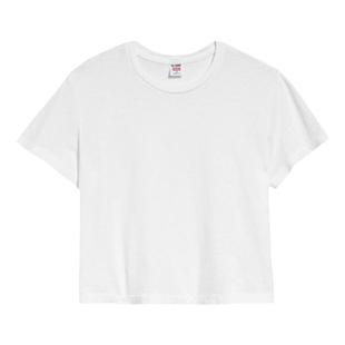 RE/DONE 1950s经典Hanes合作明星街拍百搭柔软舒适宽松短款T恤tee