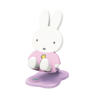 米菲Miffy手机支架桌面直播摆件盲盒二代多功能升降支撑架礼物