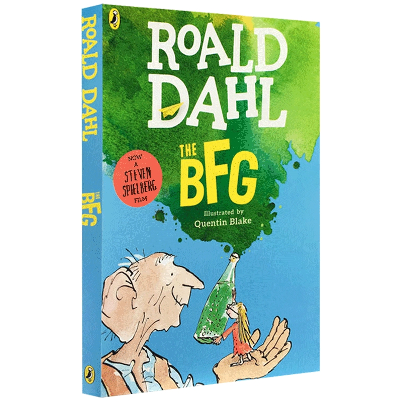 The BFG 好心眼儿的巨人 英文原版小说 Roald Dahl 罗尔德达尔 吹梦圆梦巨人 儿童读物桥梁书 中小学生课外书 进口英语书籍 进口书