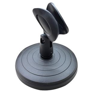 桌面麦克风话筒支架加重新闻主播专用莱维特无线电容直播底座配件