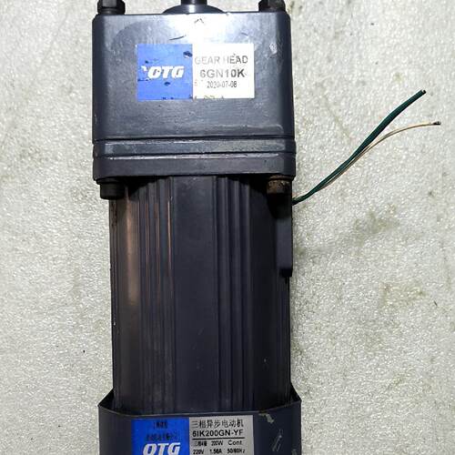询价-200W欧特调速电机6IK200GN-YF 速比10 轴径1