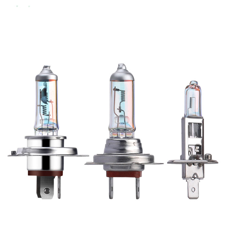 货车汽车灯泡12V24V卤素氙气疝气灯H1H3H4H7大灯超亮近光灯远光灯