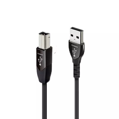 Audioquest线圣AQ碳纤Carbon解码耳放线A-B/Type-C/OTG苹果USB线